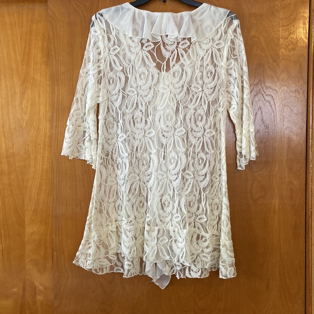 Lace Layering Top - Picture 2 of 6